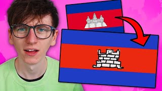 Drawing Flags From Memory 5 Asia Only