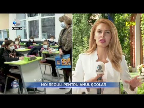 Stirile Kanal D (01.09.2021)  NOI REGULI PENTRU ANUL SCOLAR! | Editie de pranz