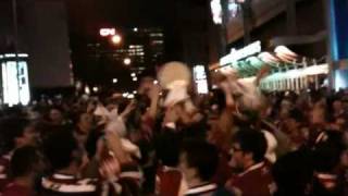 Habs Post Game 6 Celebration 2010/04/26