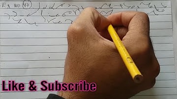 Pitman Shorthand Exercise 47,  New Era Complete Course, All Exercises 1 to 140, For Beginners,Basic