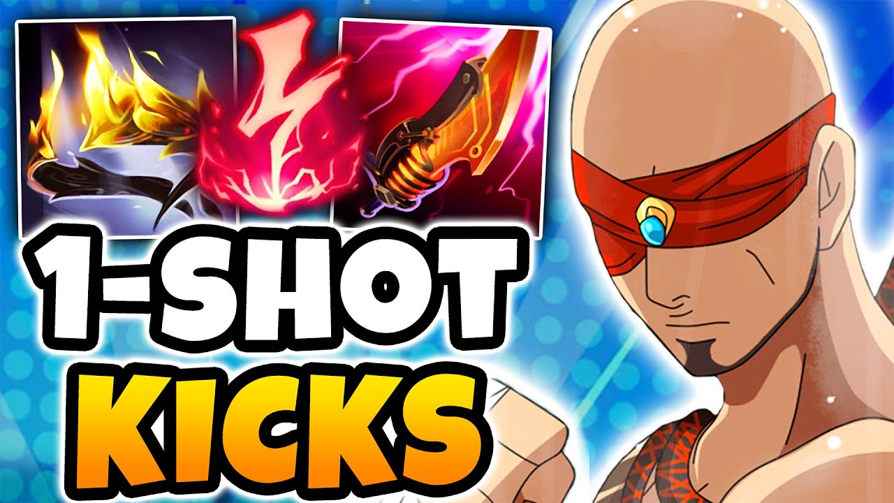 Lee Sin but I'm an Assassin and You Die with ONE KICK (33 KDA)