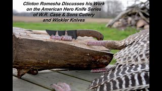 Clinton Romesha Details W.R. Case and Sons Cutlery and Winkler Knives American Hero Series Line