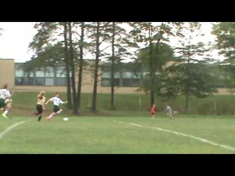 Slo-mo of Jacob's first goal with Deer Lakes Middle School team