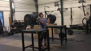 Split Jerk Fail at 155 by Barni Böjte