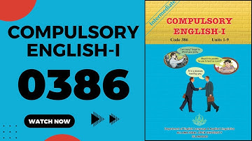 AIOU 386 Guess Paper 2025 Code 386 Past Papers 386 Code Compulsory English Important Questions