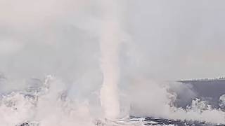 Massive Steam Vortices Roar Over Kīlauea After Episode 48 Ends (June 1, 2026)