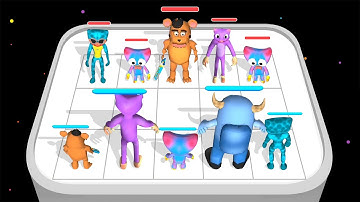 MERGE MONSTER FIGHT - Huggy Wuggy Merge Battle