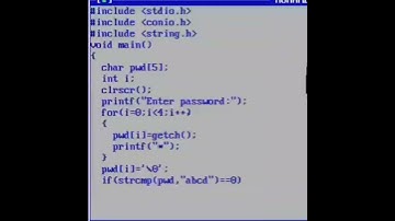 Mobile का Password कैसे बनाया जाता है 😯| C language #shorts