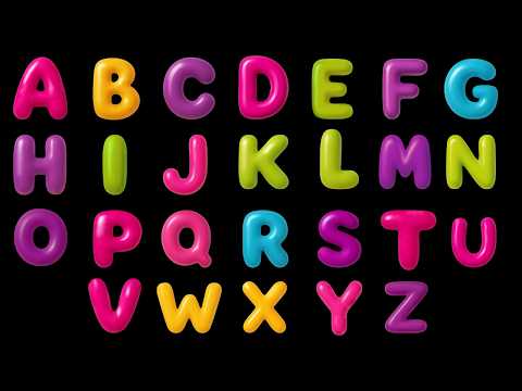 ABCD Learning Rhymes for Preschool & Nursery 🔠✨| Learn Alphabet A-Z with Neon & 3D Letters