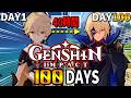 【原神100days】テイワットの時間軸で100日間生活した結果がヤバすぎた...