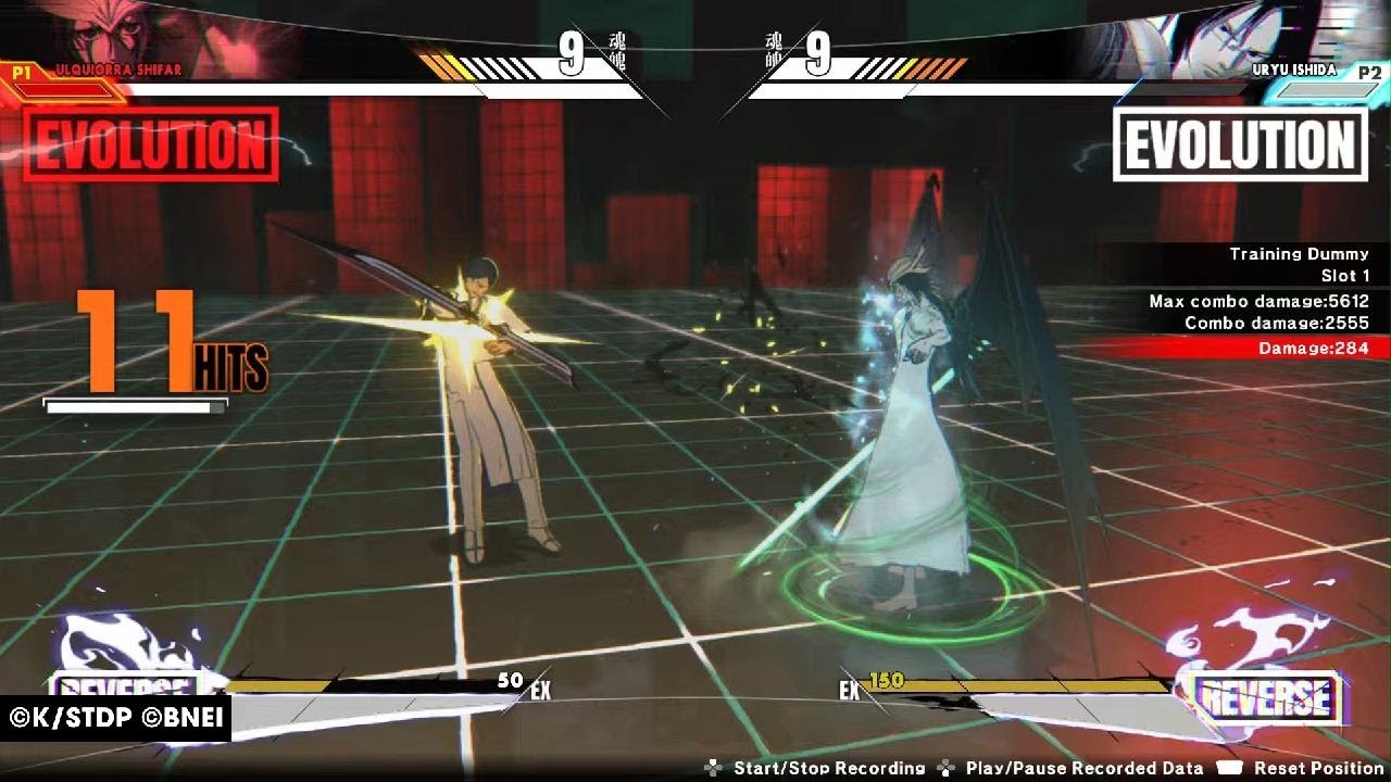 BLEACH RoS: Ulquiorra Combo Sample