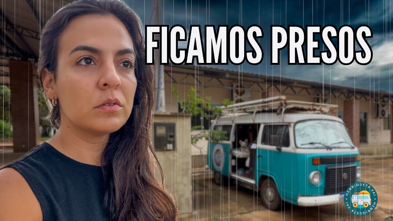 Vivendo numa KOMBI sob FORTE CHUVA