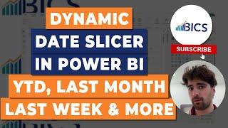 Dynamic Date Slicer in Power BI | YTD, Last Month, Last Week & More