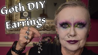 Goth D.I.Y.  Earrings