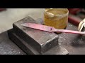 Как сделать кованые ножницы из рессоры своими руками.Blacksmith.Forged scissors do it yourself.DIY