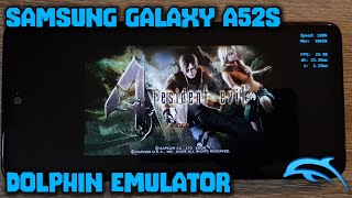 Galaxy A52s / SD 778G - Auto Modellista / F-Zero GX / Resident Evil 4 - Dolphin - Test