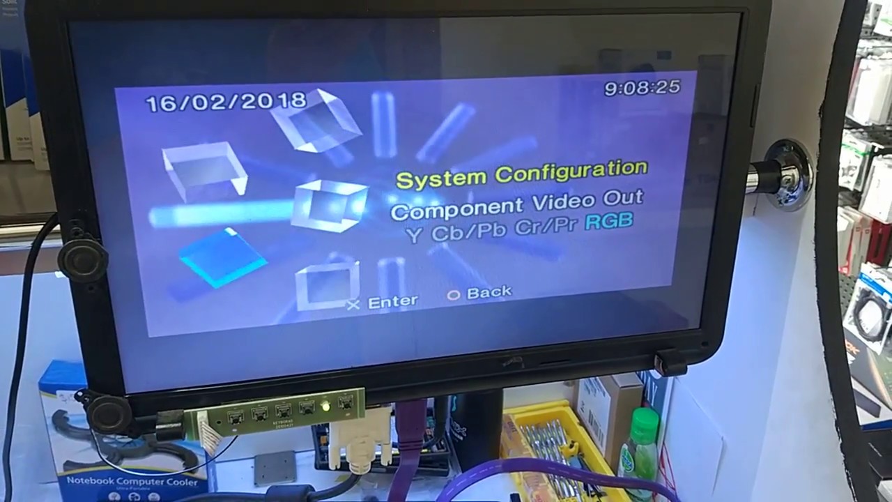 pels flugt Morgenøvelser PlayStation 2 black screen solution RGB to CMYK - YouTube