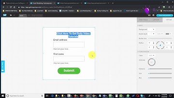 6   Creating Sign Up Forms Getresponse training