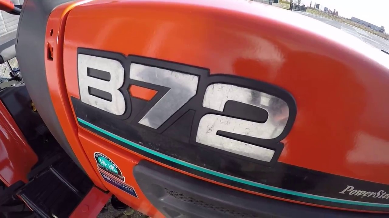 Kubota B72 4wd / 0786 Draaiuren - YouTube