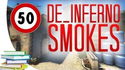 CS:GO - De_Inferno ALL SMOKES (50 smokes videobook)