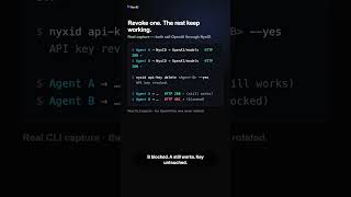 Revoke One Agent, Keep the API Key