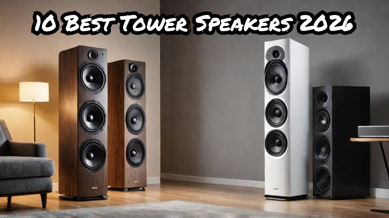 Tower Speakers 2026: From Budget to Audiophile High-End