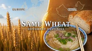 Same Wheat, Different Destinies: Why Europe Got Bread While China Got Noodles?