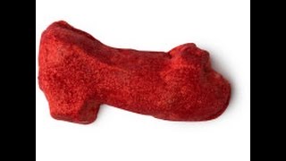 Ruby Red Slippers  bubble bar from LUSH