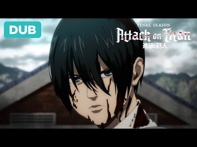 Mikasa Attacks | DUB Sneak Peek | Attack on Titan Final Season class=