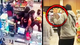 7-Eleven Clerk Attacked by Flash Mob