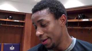 Wayne Simmonds discusses fight with Corey Perry of the Ducks