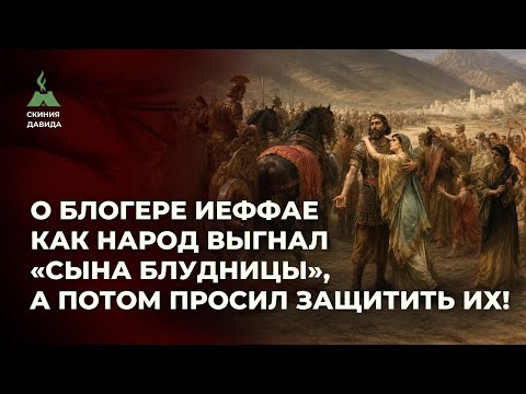 О блогере Иеффае. Как народ выгнал «сына блудницы», а потом просил защитить их!