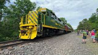 RBMN Post Derailment Jim Thorpe Excursion Train Running on Form D Line 6 Authority