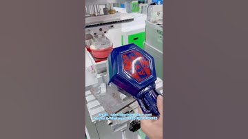 One color pad printing machine for flat bottles