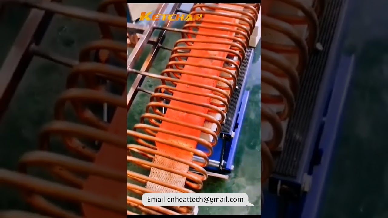 Square Pipe Heating with Induction