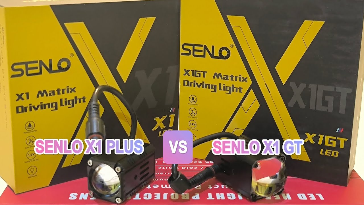 Video Komparasi Antara Senlo X1 Plus VS Senlo X1 GT