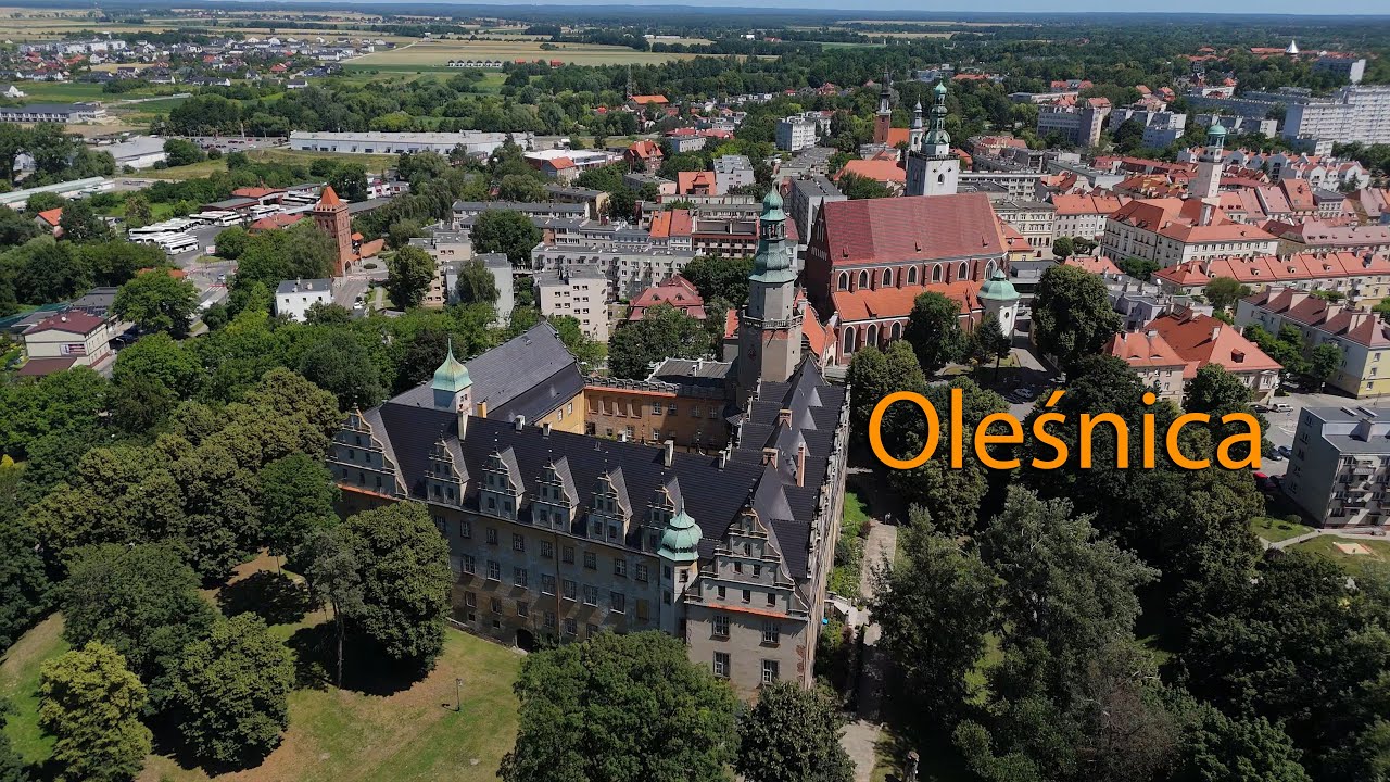 Oleśnica Zamek i okolica.