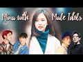 twice mina with male idols part 2