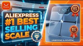 AliExpress #1 Best Selling Scale 2026 | Smart Body Fat Bluetooth
