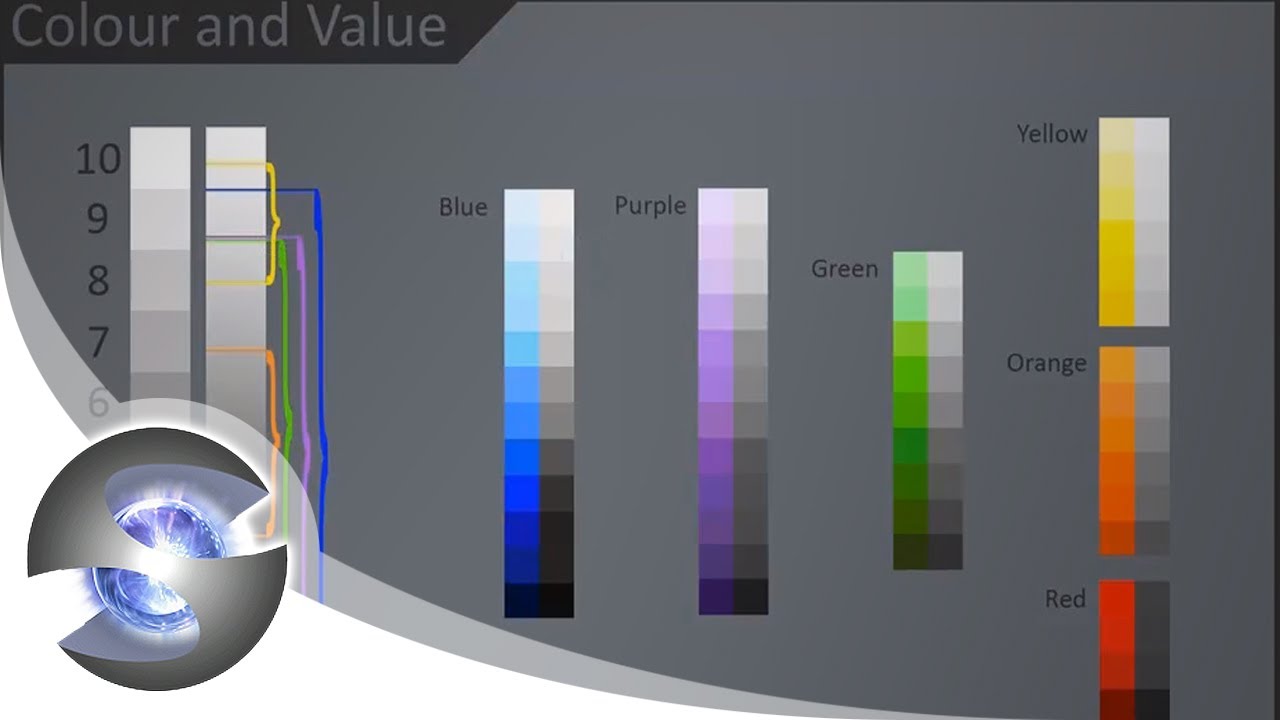 Color Chart Grayscale