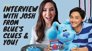 INTERVIEW: Meet Josh! The New Host of Blue's Clues and You! | Popcorner Reviews