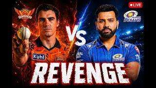 MI vs SRH LIVE 🔴 | Rohit Sharma vs Pat Cummins FINAL BATTLE 😱 | Cricket 26