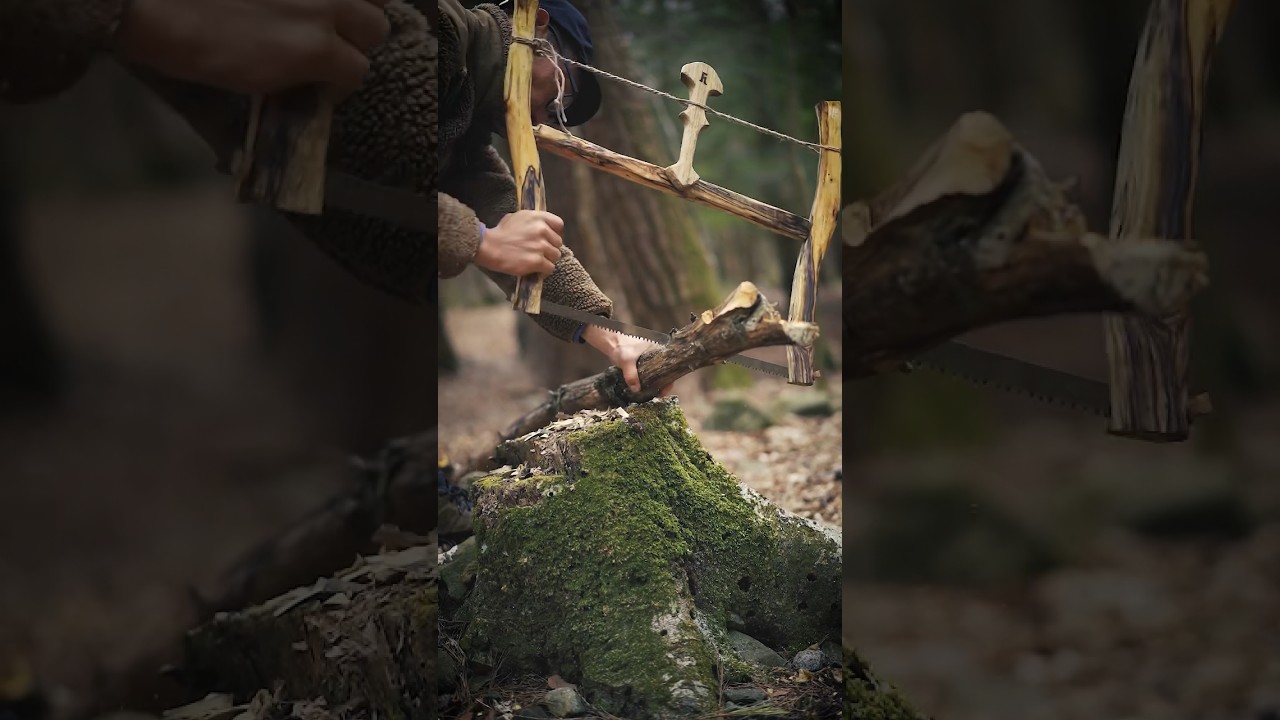 バックソー #ブッシュクラフト #camping #bushcraft