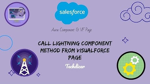 Call Lightning Component method from Visualforce Page