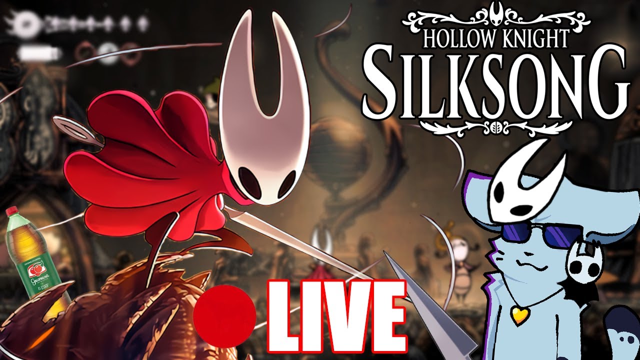 SILKSONG FINALMENTE em LIVE | LIVE GamerOp WPF
