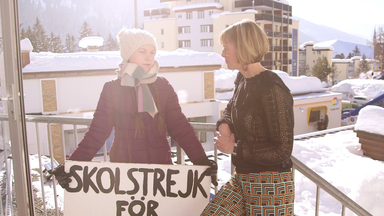 COUNTDOWN TO DAVOS: Top 10 Hub Culture Interviews of the last Decade in Davos. 2019 : Greta Thunberg, Swedish Student Activist