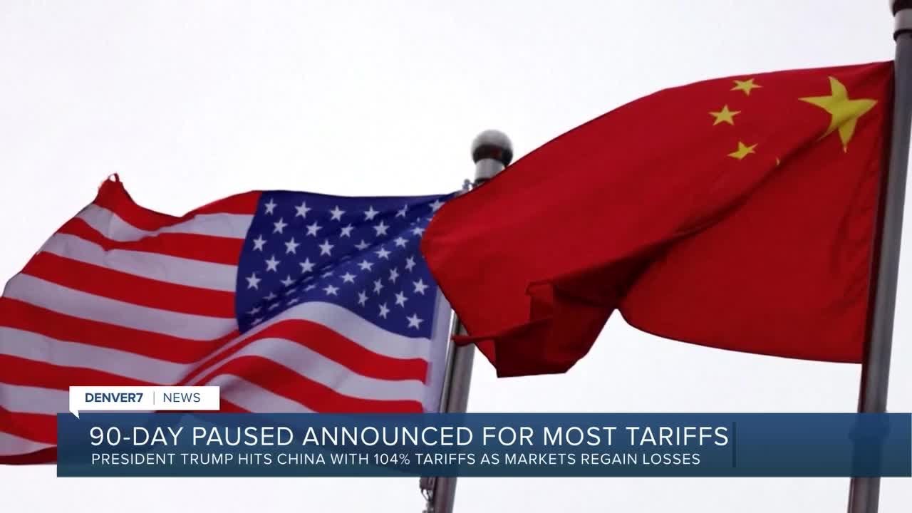 Trump limits tariffs on most nations for 90 days, raises taxes on ...