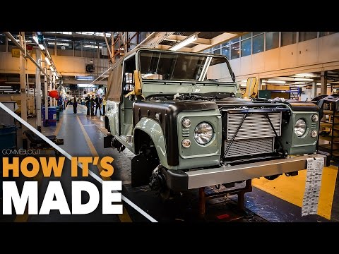 Video: How Land Rover Is Born: A Production Tour