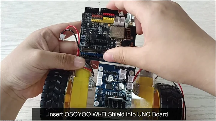 OSOYOO 2WD Robot Car Starter Kit Lesson 1 Basic Installation
