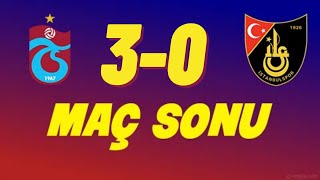 Trabzonspor 3-0 İstanbulspor maç sonu goller pozsiyonlar #trabzonspor #onuachu #visca
